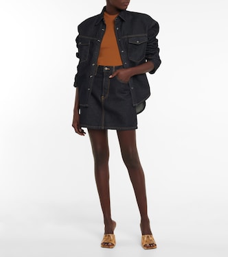 Mini-jupe en jean | Wardrobe.NYC