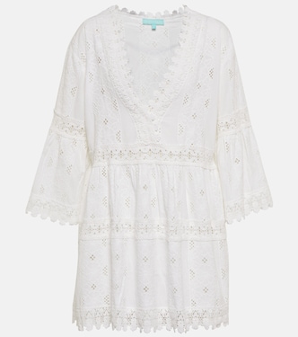 Vestido corto Victoria de algodón | Melissa Odabash
