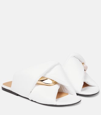 Sandali Chain Twist in pelle | JW Anderson