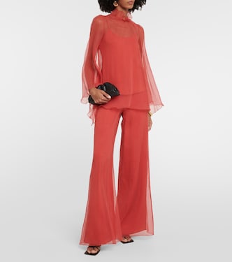 Pantalon de mariée Judit en soie | Max Mara