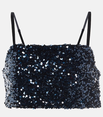 Cropped-Top mit Pailletten | Dorothee Schumacher
