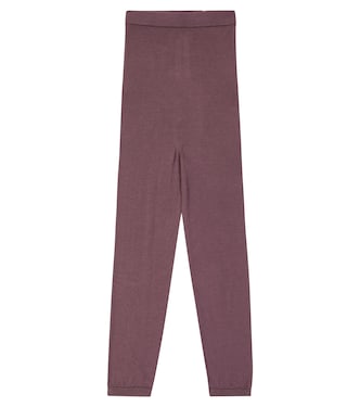 Wool-blend leggings  | Rick Owens Kids