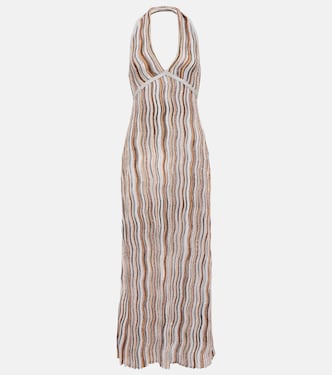 Vestido largo con lentejuelas | Missoni