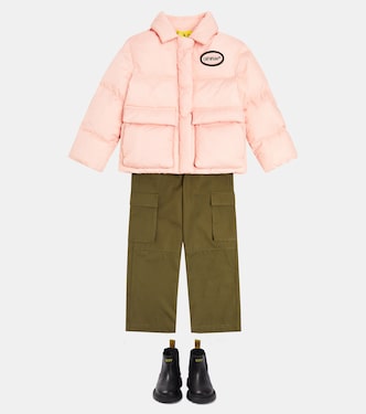 Bottines Chelsea en cuir à logo | Off-White Kids