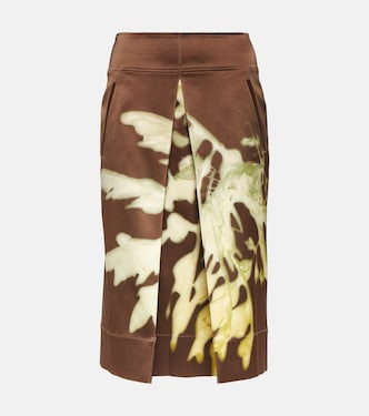 Printed midi skirt | Jacques Wei