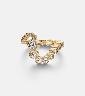 Bague Grand Ensemble Ocean en or 18 ct et diamants | Sophie Bille Brahe