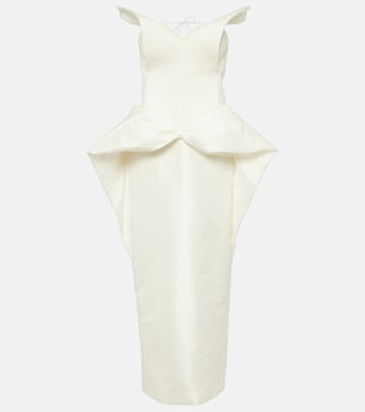 Bridal - Abito lungo Daphne in taffetà | Danielle Frankel