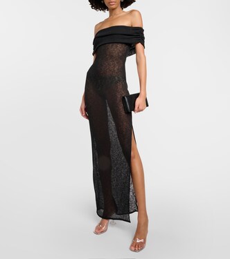 Off-Shoulder-Maxikleid Ava | Bananhot