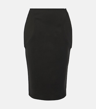 Falda tubo fruncida | Alaïa