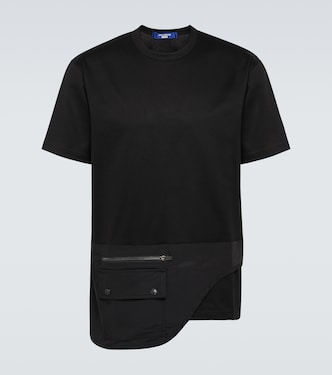 Paneled cotton jersey T-shirt | Junya Watanabe