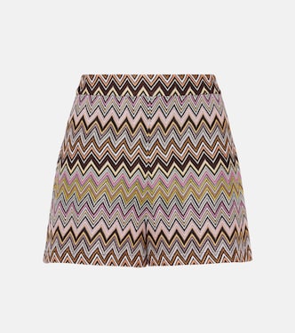 Shorts in maglia a vita alta | Missoni