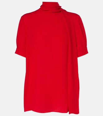 Blusa in georgette di seta | Valentino