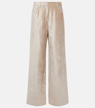 Weite Hose aus einem Baumwollgemisch | Brunello Cucinelli