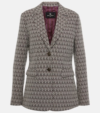 Blazer imprimé en coton mélangé | Etro