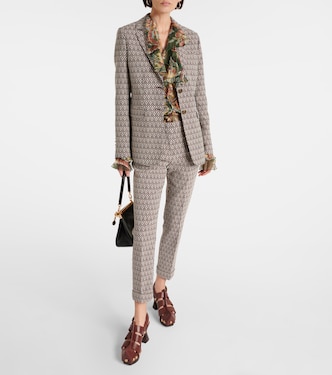 Blazer imprimé en coton mélangé | Etro
