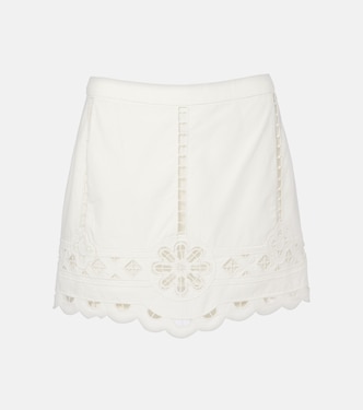 Palmira embroidered cotton miniskirt | Isabel Marant