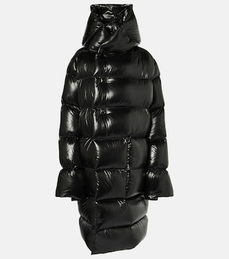 Abrigo de plumas de nylon lacado | Rick Owens