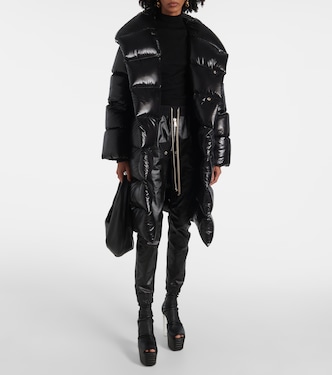 Cappotto con pannelli in piuma | Rick Owens