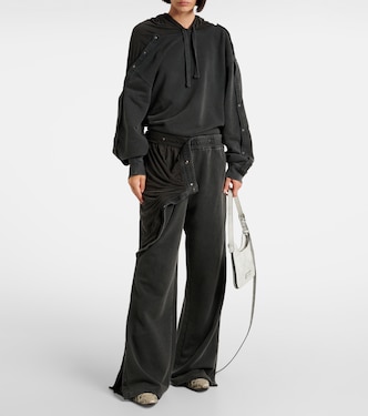 Oversize-Hoodie Snap aus Baumwoll-Jersey | Y/Project