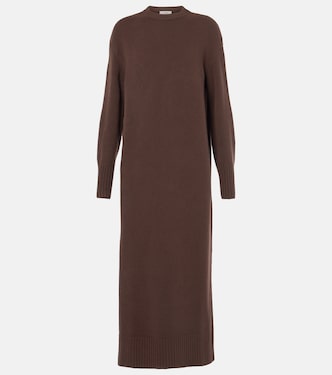 Vestido recto Ainsley de lana y cachemir | Fforme