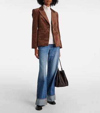 Blazer Reagan aus Cord | Veronica Beard