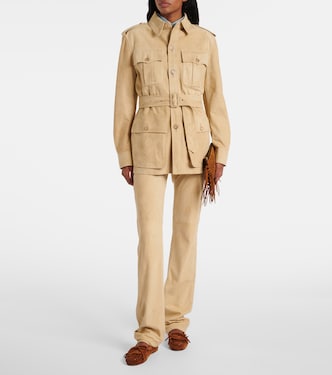 Feldjacke Gabbie aus Veloursleder | Ralph Lauren Collection