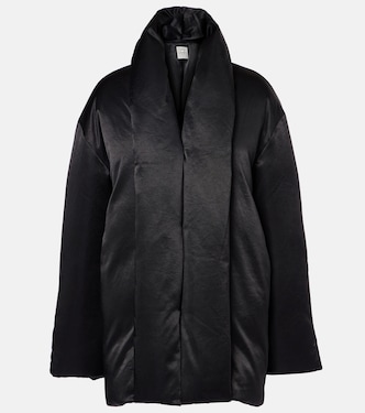 Daunenjacke aus Satin | Toteme