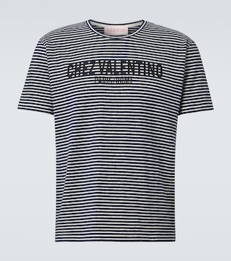 T-Shirt Chez Valentino aus Jersey | Valentino
