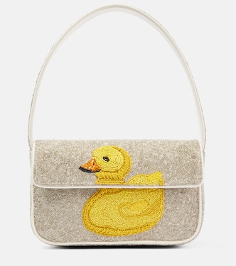 Tommy beaded shoulder bag | Staud