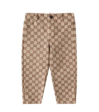 Bébé – Pantalon GG en coton mélangé | Gucci Kids
