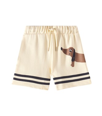 Bermuda-Shorts Dog aus Baumwolle | Mini Rodini