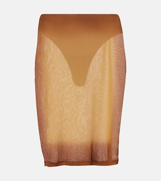 Gonna midi in tulle | The Attico
