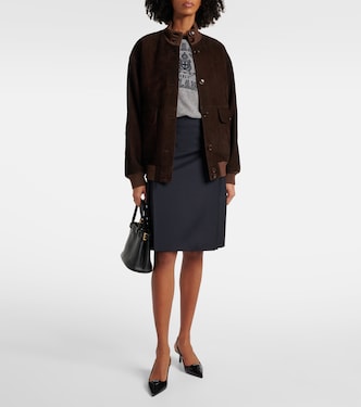 Giacca in suede | Prada