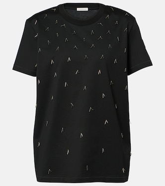 T-shirt in cotone con applicazioni | Moncler