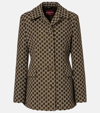 Blazer de tweed con GG | Gucci