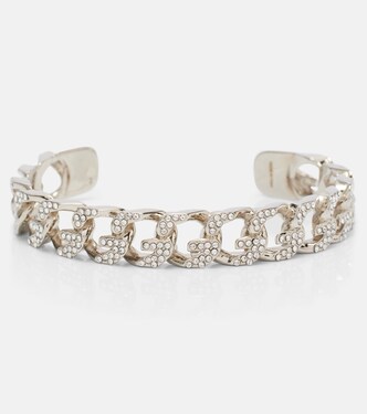 G crystal-embellished chain bracelet | Givenchy