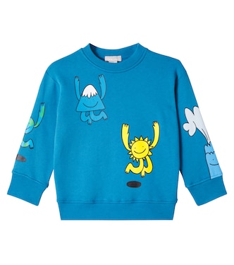 Printed cotton sweatshirt | Stella McCartney Kids