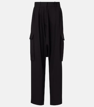 Draped mid-rise cargo pants | Loewe