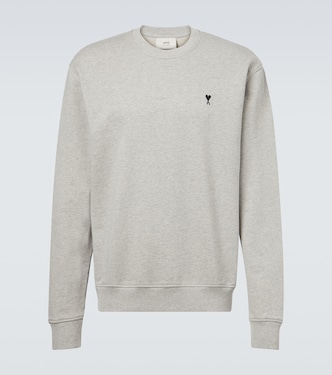 Ami de Cœur cotton fleece sweatshirt | Ami Paris