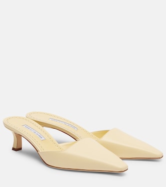 Moiramu leather mules | Manolo Blahnik