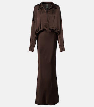 Satin gown | Norma Kamali