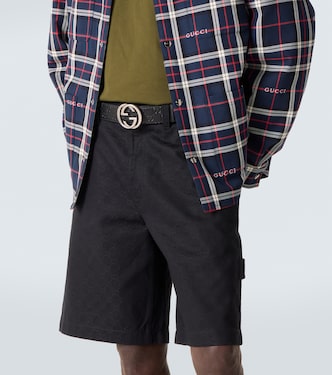 Gürtel Interlocking G aus Leder | Gucci