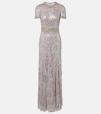 Robe Celeste mit Pailletten und Kristallen | Jenny Packham