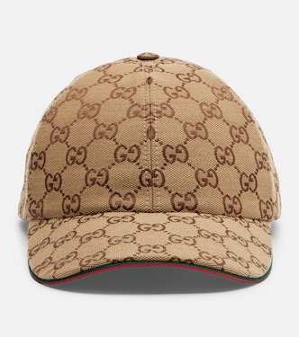 GG Supreme Canvas cotton-blend baseball cap | Gucci