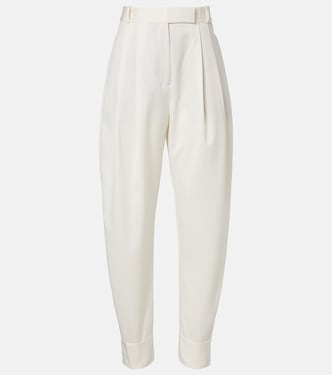 Wool-blend barrel-leg pants | Róhe