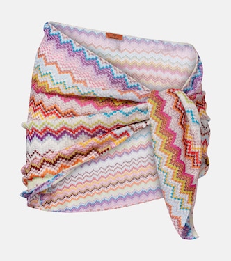 Zigzag beach cover-up | Missoni