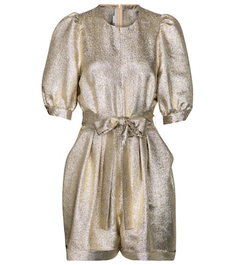 Mono Elisa de crepé metalizado | Stella McCartney