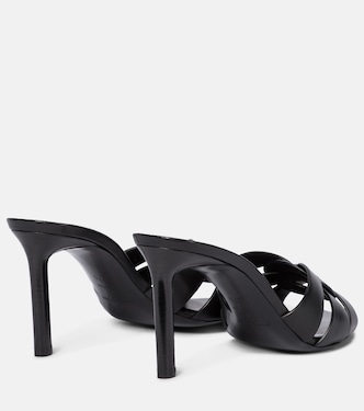 Mules Tribute 85 en cuir | Saint Laurent