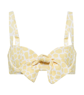 Top bikini Clara con stampa | Alexandra Miro