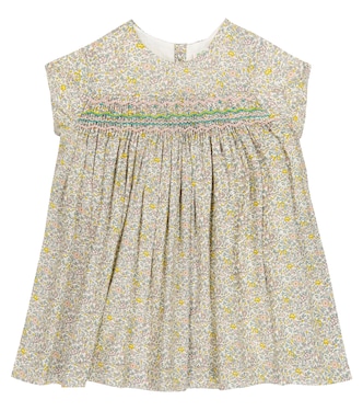 Bebé - vestido Maruska de algodón floral | Bonpoint